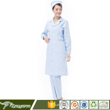 Wholesale Design Nurses Hospital Cotton White Dress Uniform Patterns